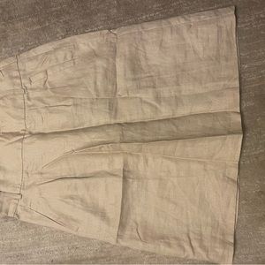 Petite Richard Malcolm Skirt, Tan, Size 2